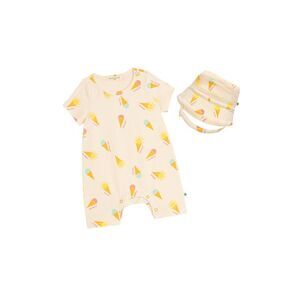 The Bonnie Mob Girls The Bonniemob Shorty Playsuit & Hat Set